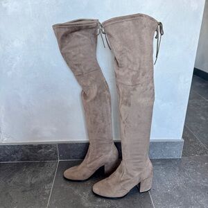 Steve Madden Thigh High Suede Boots